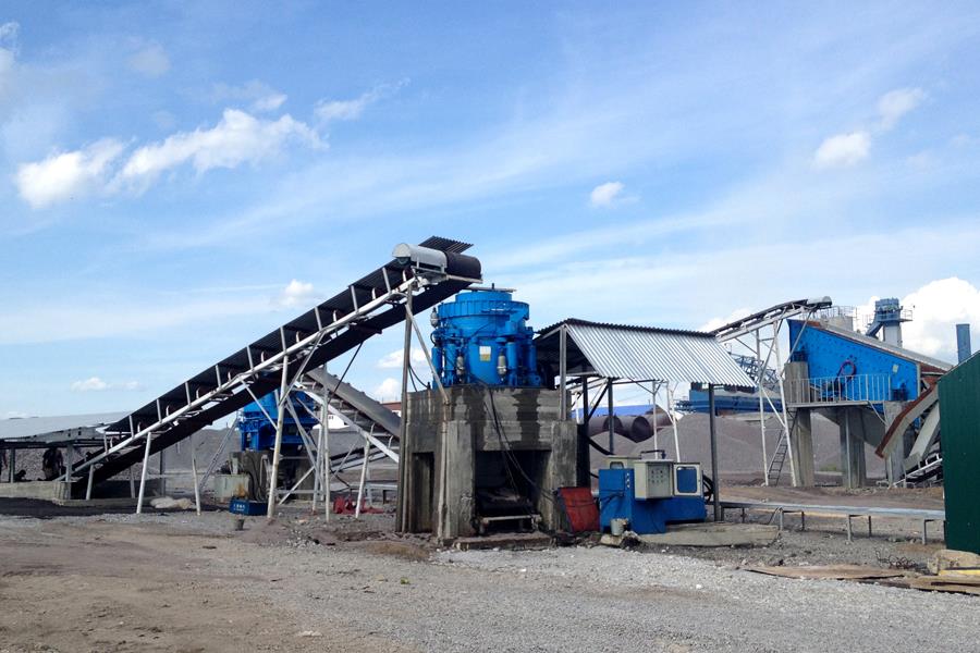 5X sand machine processing river pebbles