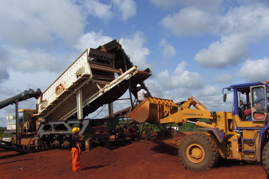 impact crusher processing pebbles