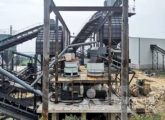With a total investment of over 1.6 billion,10000tpd aggregate production line is a model of green production