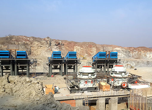 What equipment is best for river pebble sand making?
