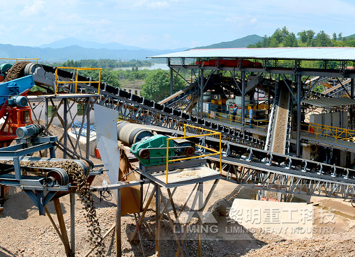 What are the steps to build a 10,000-ton sand and gravel production line per day?